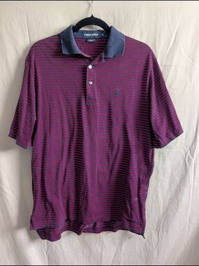 Vintage Polo Golf Ralph Lauren Striped Polo - Pima Cotton
